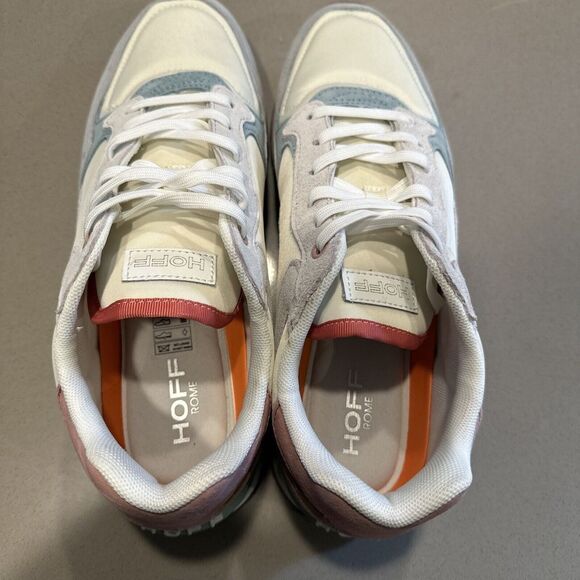 HOFF Rome Womens Off White Multicolour Casual Sneakers - 10.5 US - Picture 2 of 10